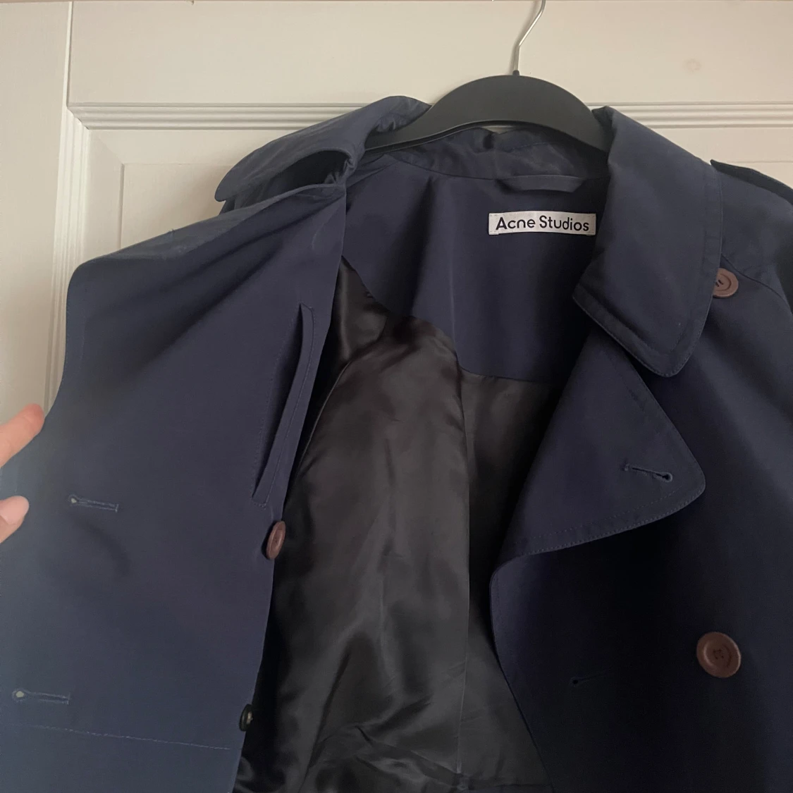 Acne studios cropped trenchcoat - 92