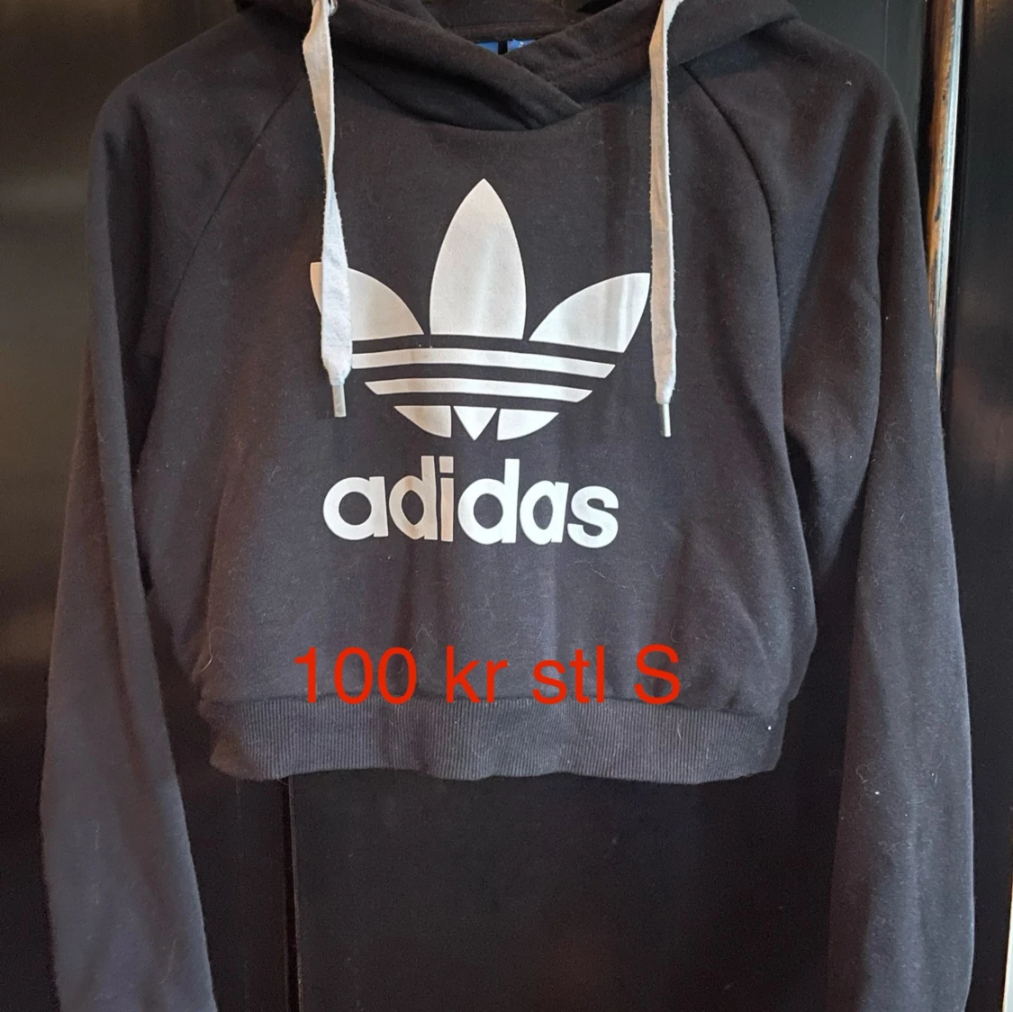 Adidashoodie Crop top stl S