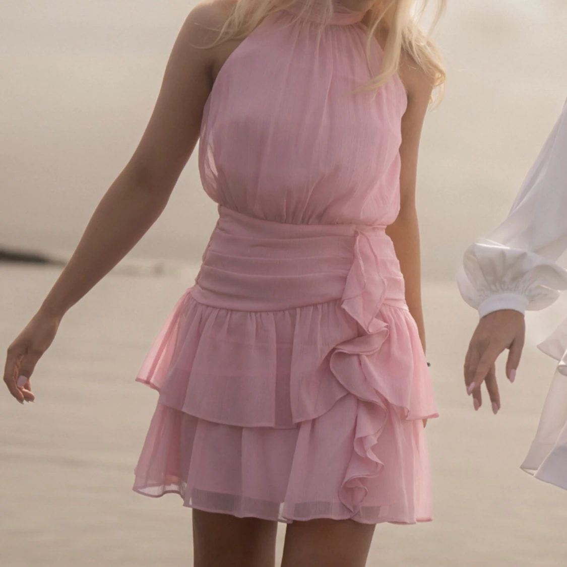 Rosa klänning  - 90