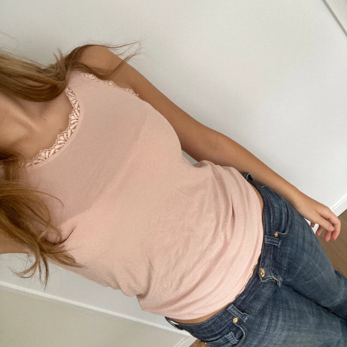 Rosa spetslinne - 90