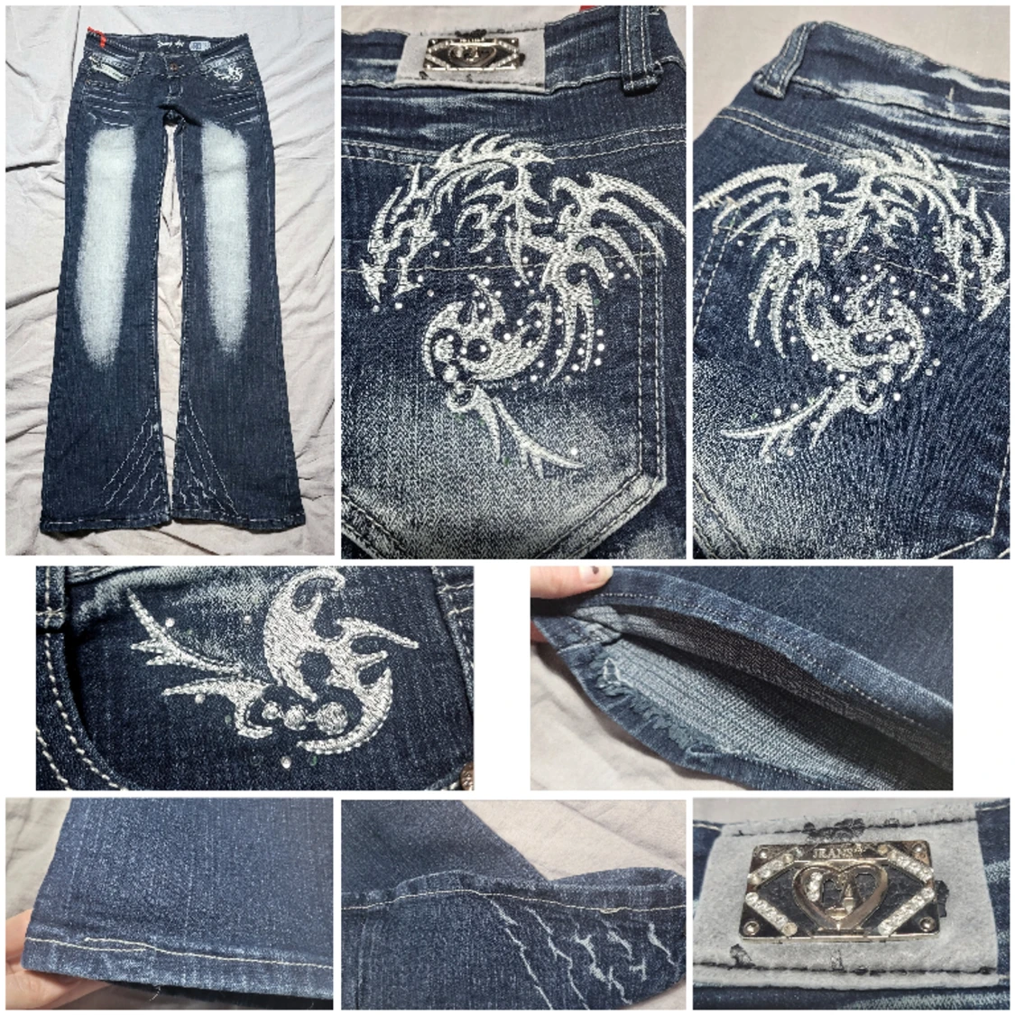 Lågmidjade jeans - 91