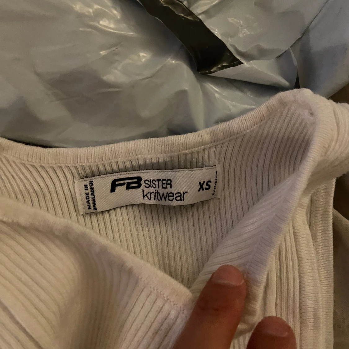 Ribbad tanktop  - 91