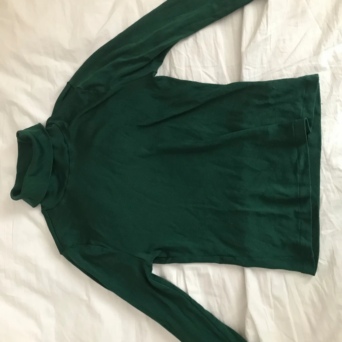 Smaragdgrön turtleneck - 90