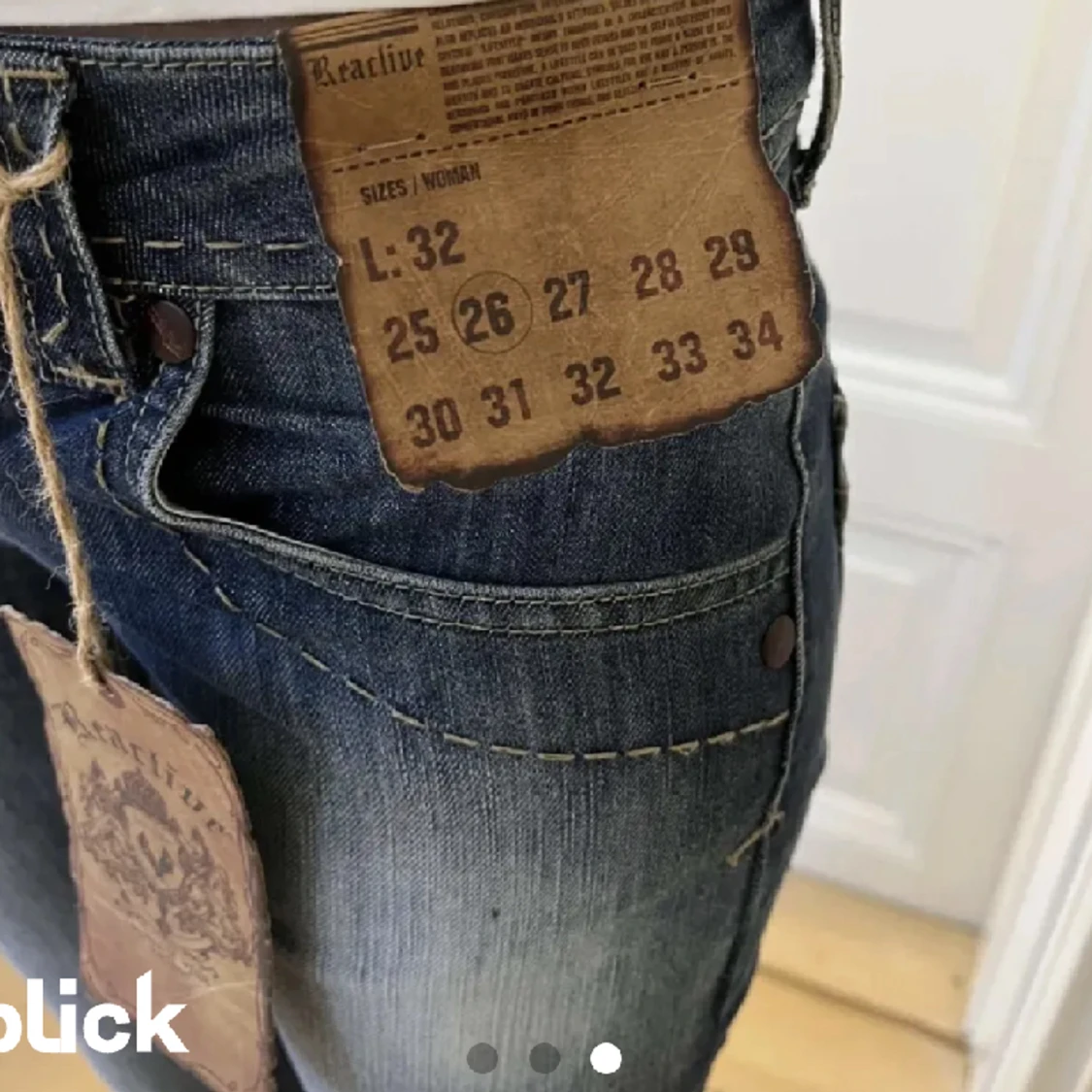 Lågmidjade jeans  - 91