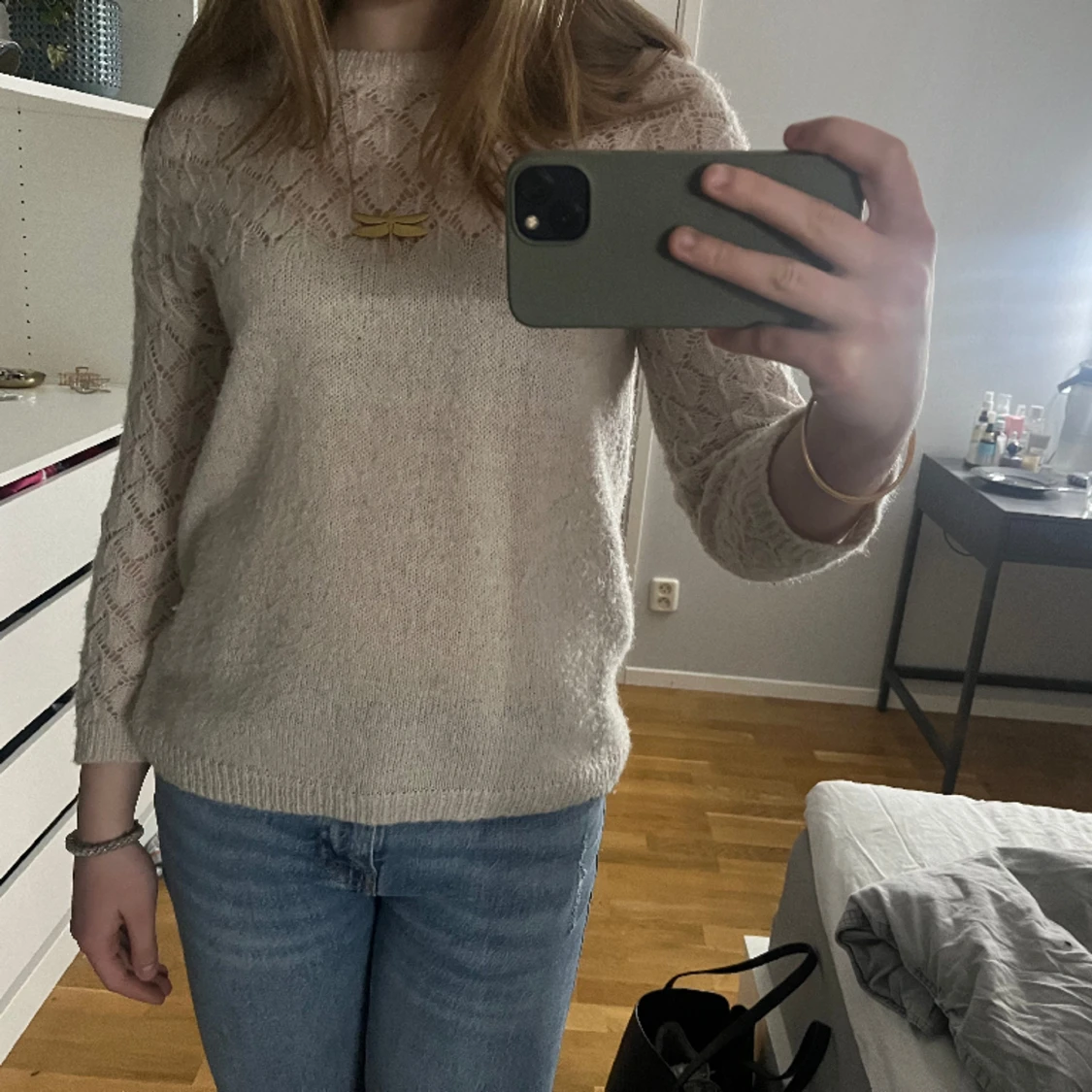 Stickad tröja - 90