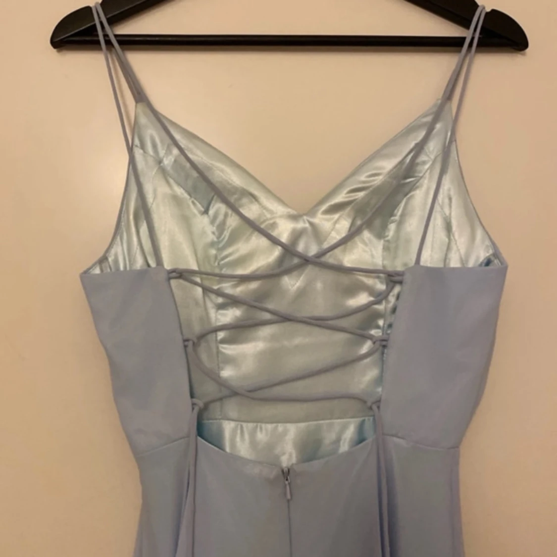 Blå balklänning - 90