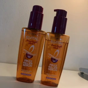 serum - serum till hår.. 1 flaska har 100ml kostade 129 kronor.  säljer båda för 100 🥰