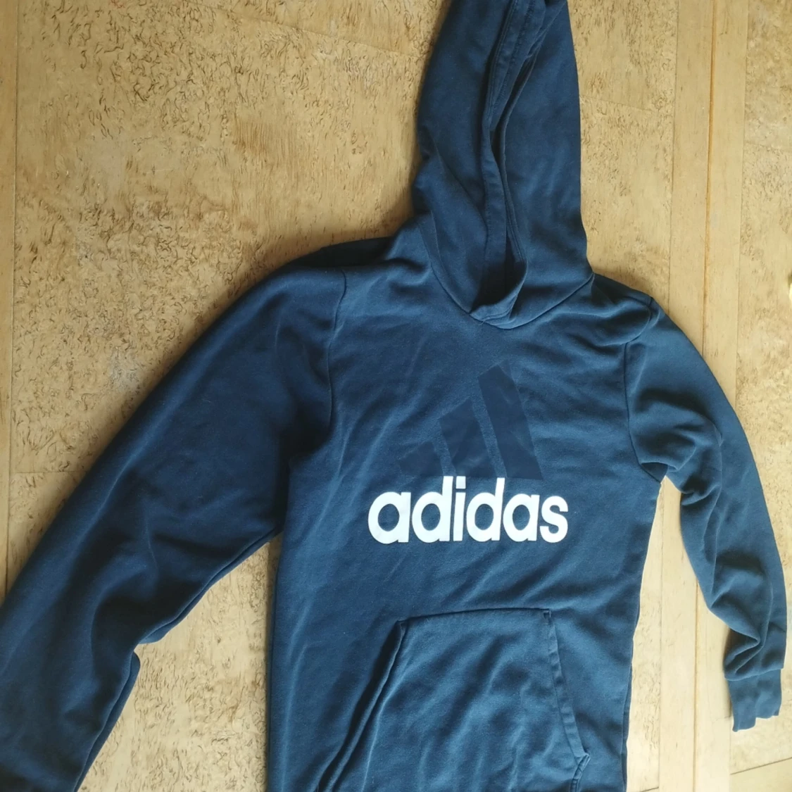 Navy Blue/Mörkblå Adidas Hoodie  - 90