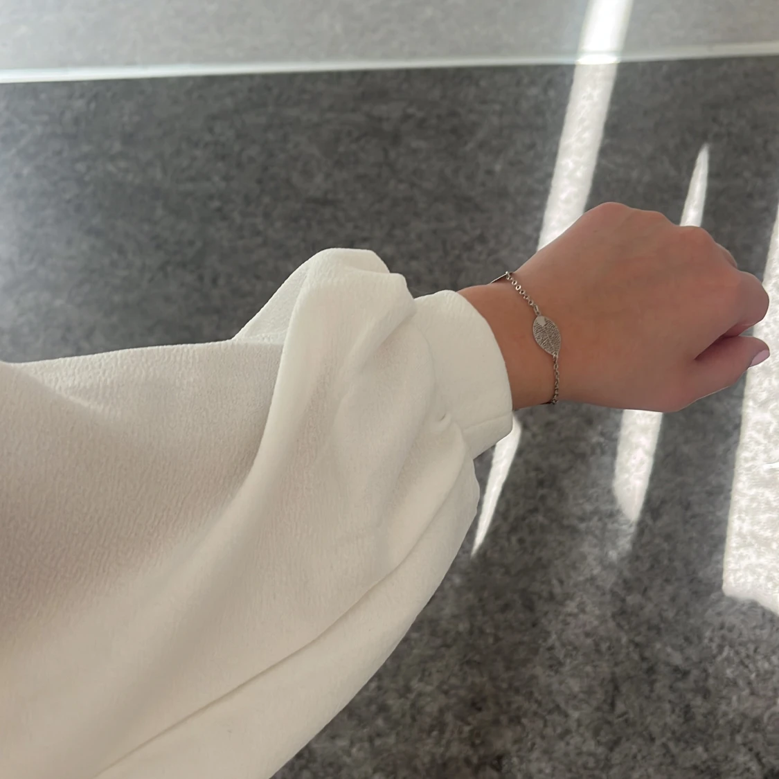 Vit tröja/blus - 91