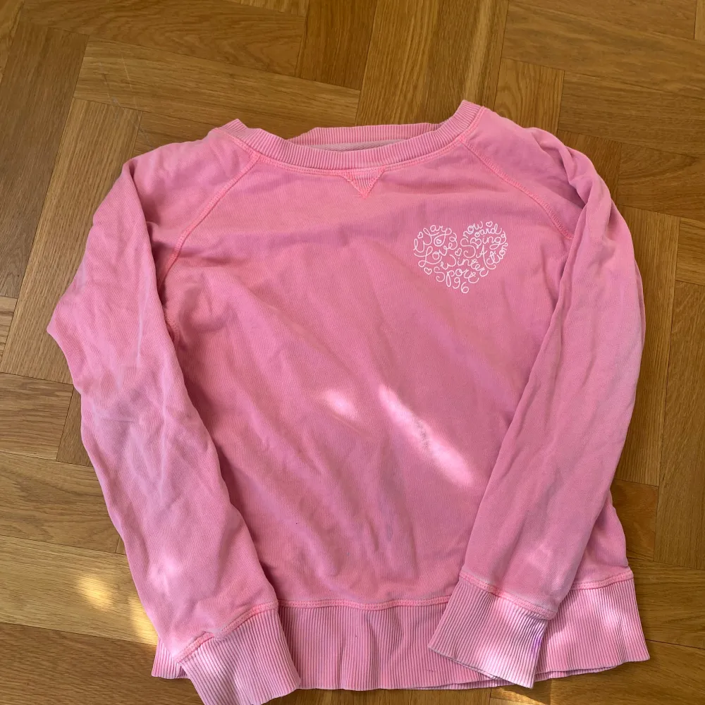 Punk sweatshirt with heart, got few stains at the wrist. Hoodies.