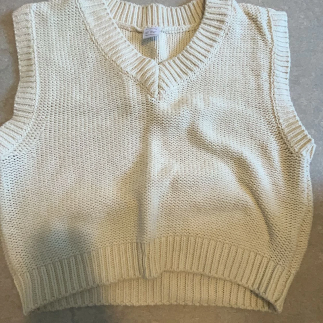 Sött stickad överdragskofta