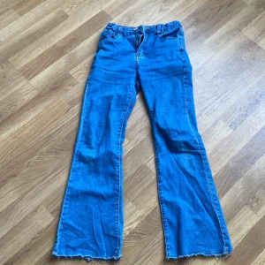 Blue stretchy flare pants - Worn a few times,good condition