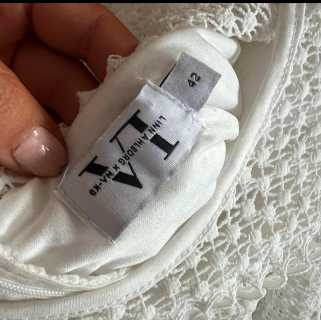 Vit klänning från Linn Ahlborg x nakd  - 91