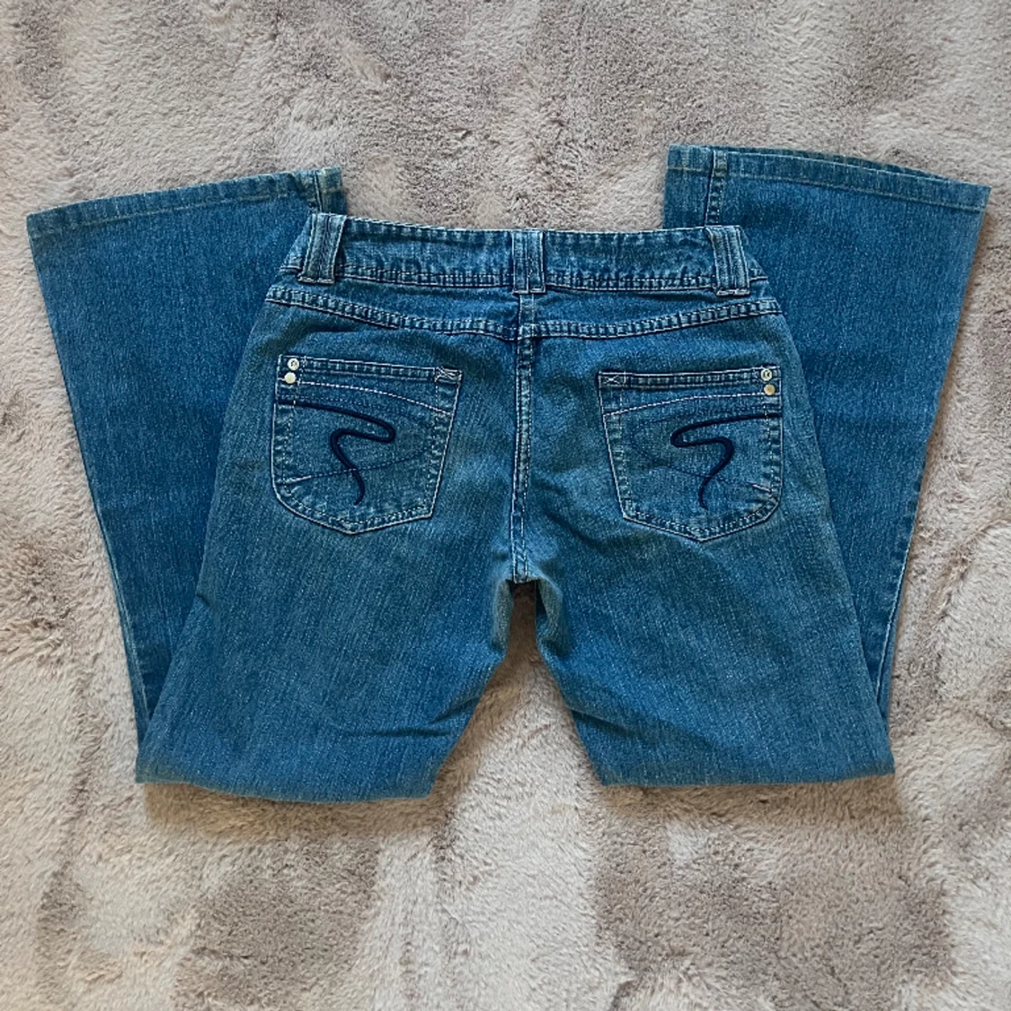 Lågmidjade jeans - 90