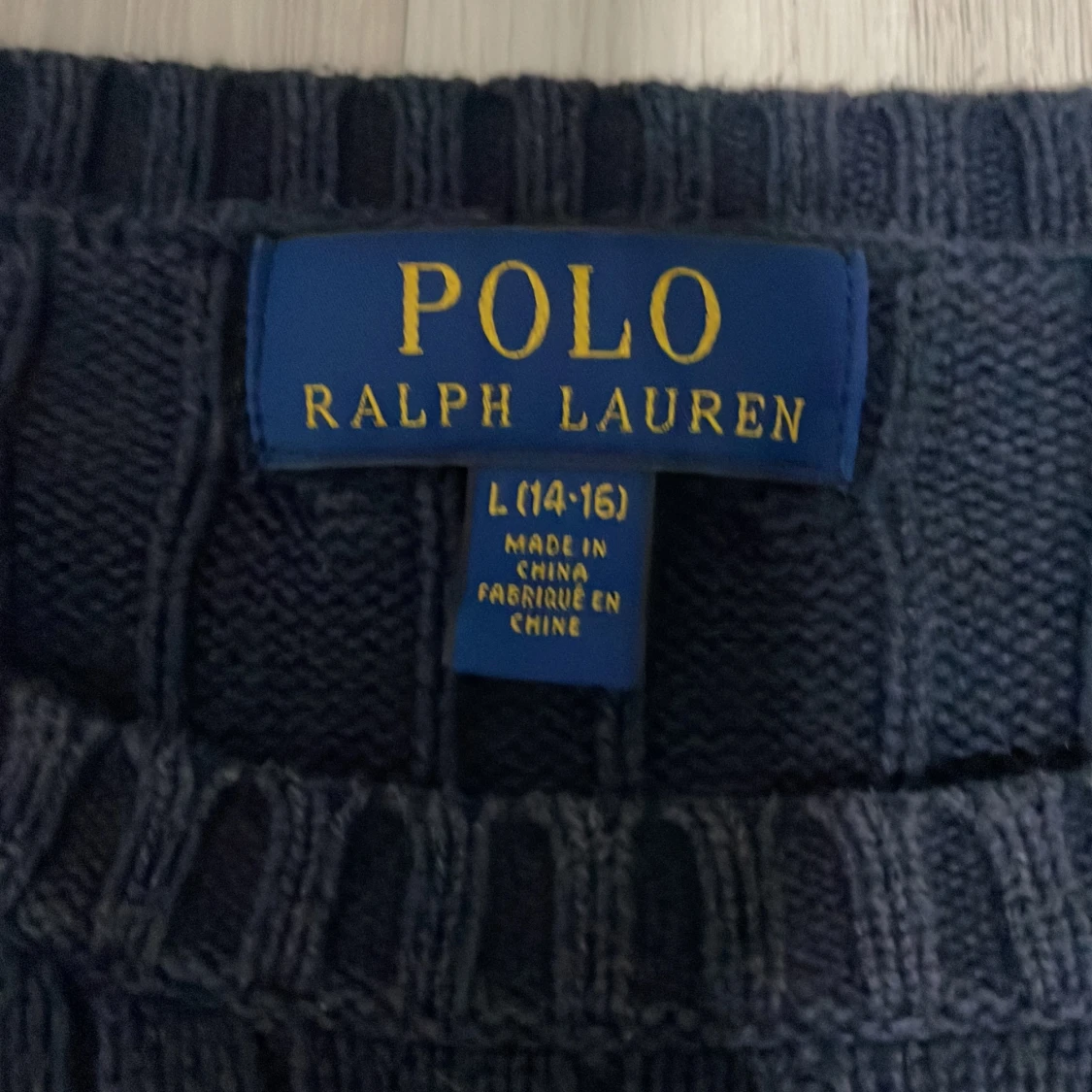 Ralph lauren tröja kabel  - 90