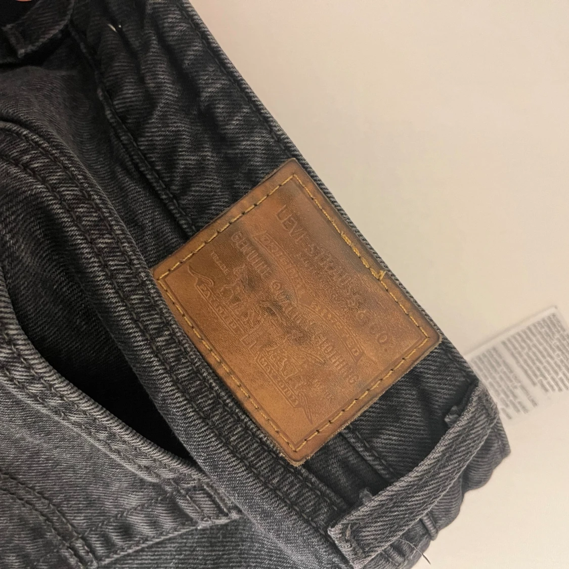 lågmidjade levis jeans - 91