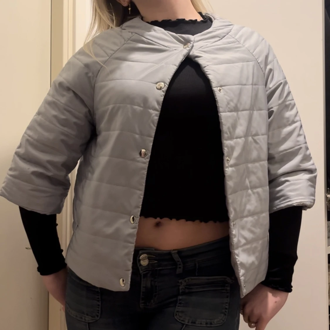 Trekvartsärmad jacka - 90