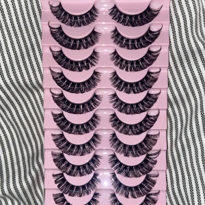 Lösögonfransar  - 10 st, endast testat ett par av dom, vet ej längden, vill bli av med dom har 2 andra till man kan köpa i paketpris