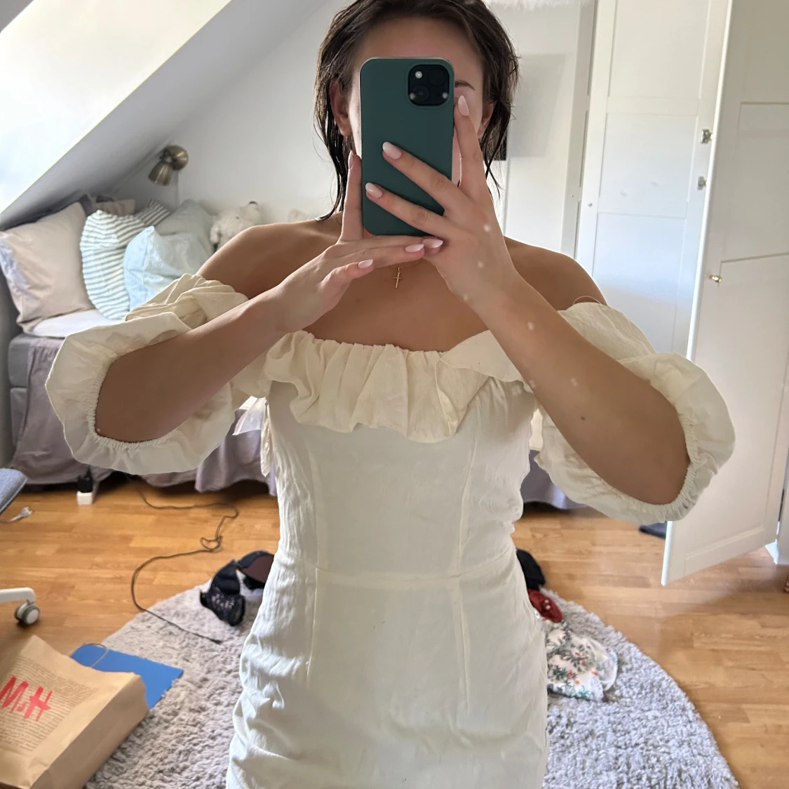 Offshoulder klänning