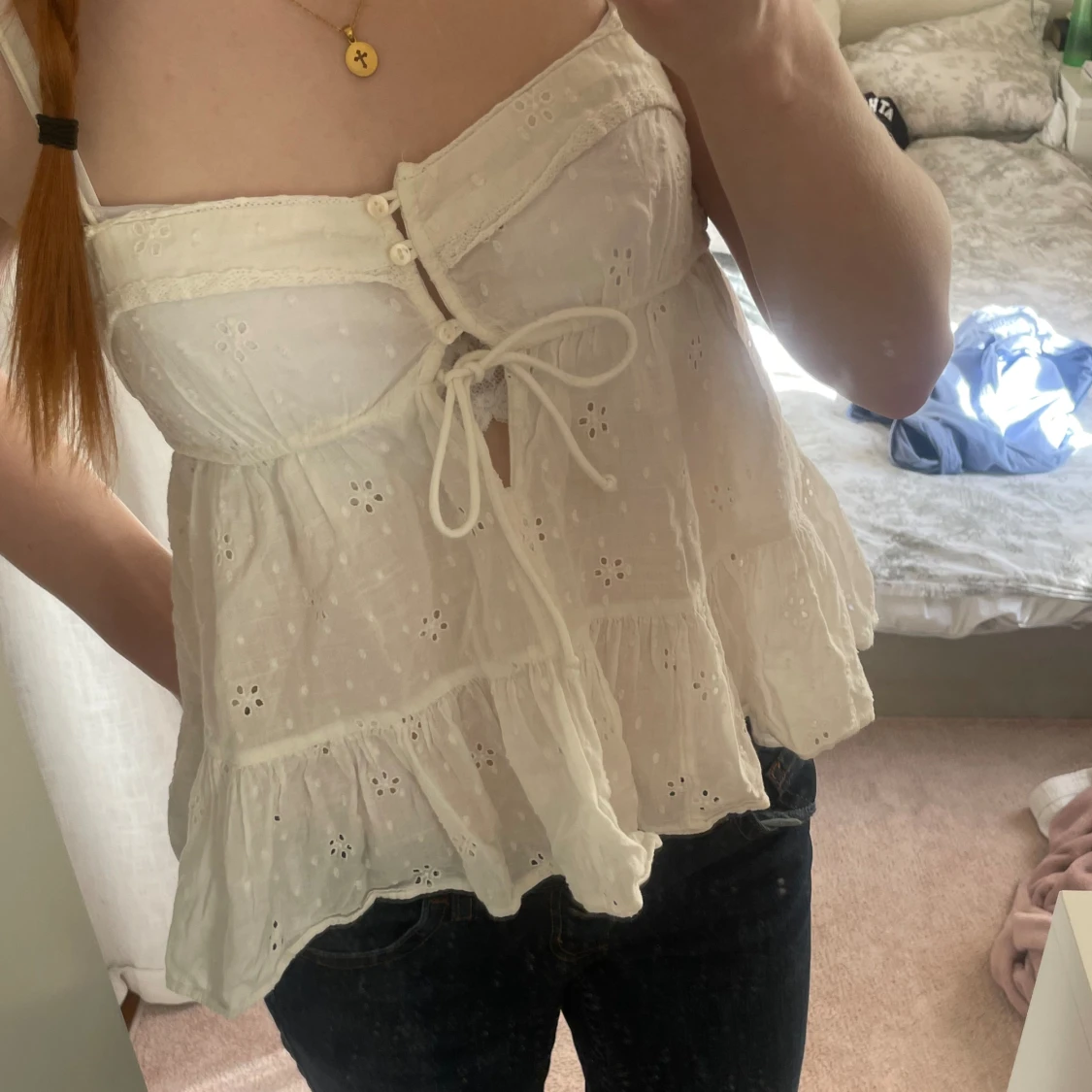 Söt sommar topp - 90