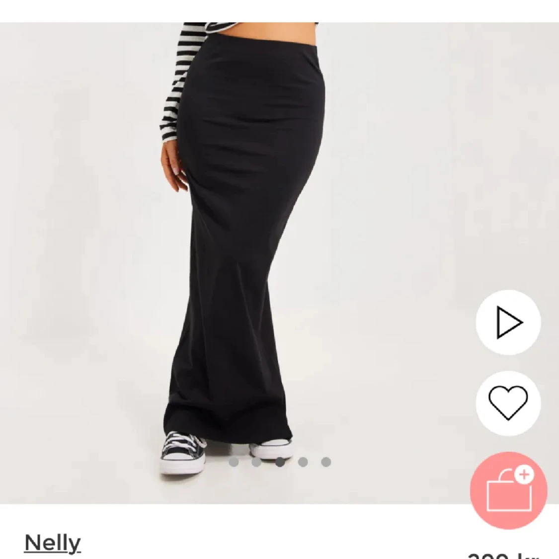 Lågmidjad maxi skirt - 90