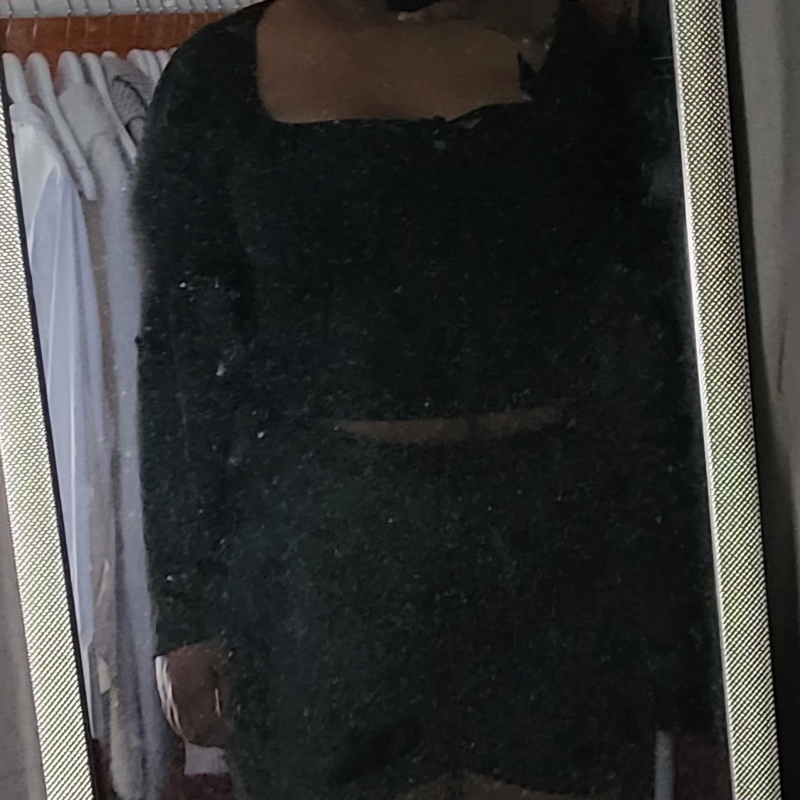 Svart långärmad topp - 90