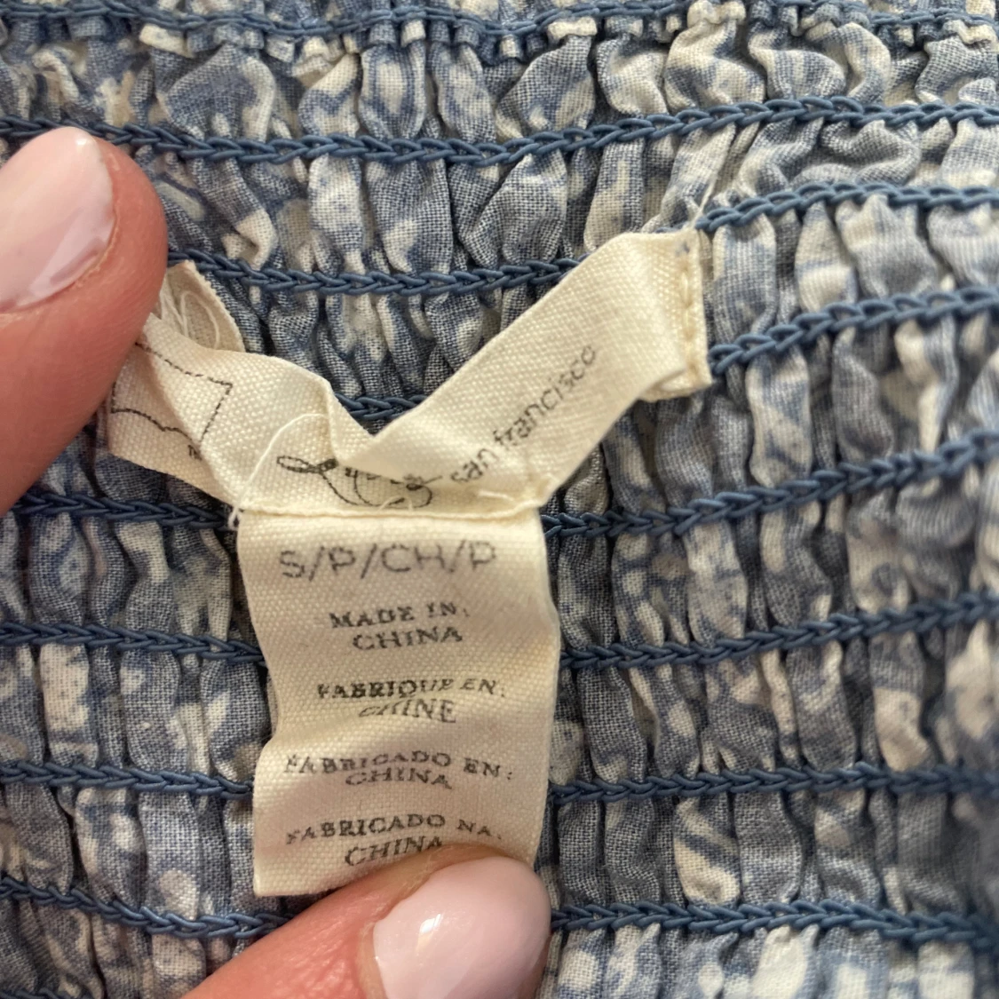 Blommig klänning  - 91