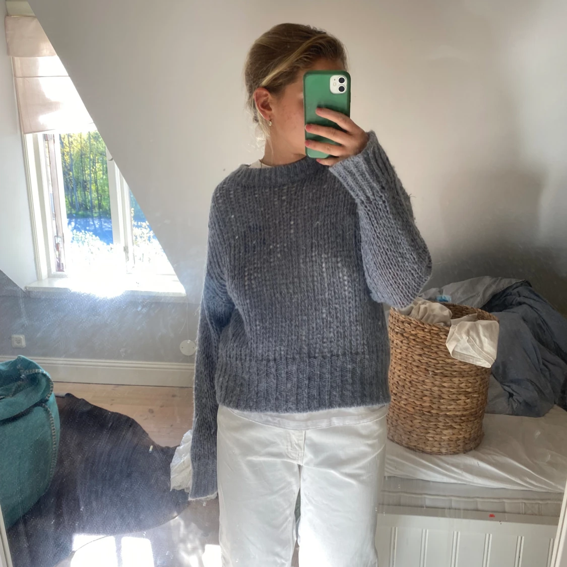 Stickad tröja - 90