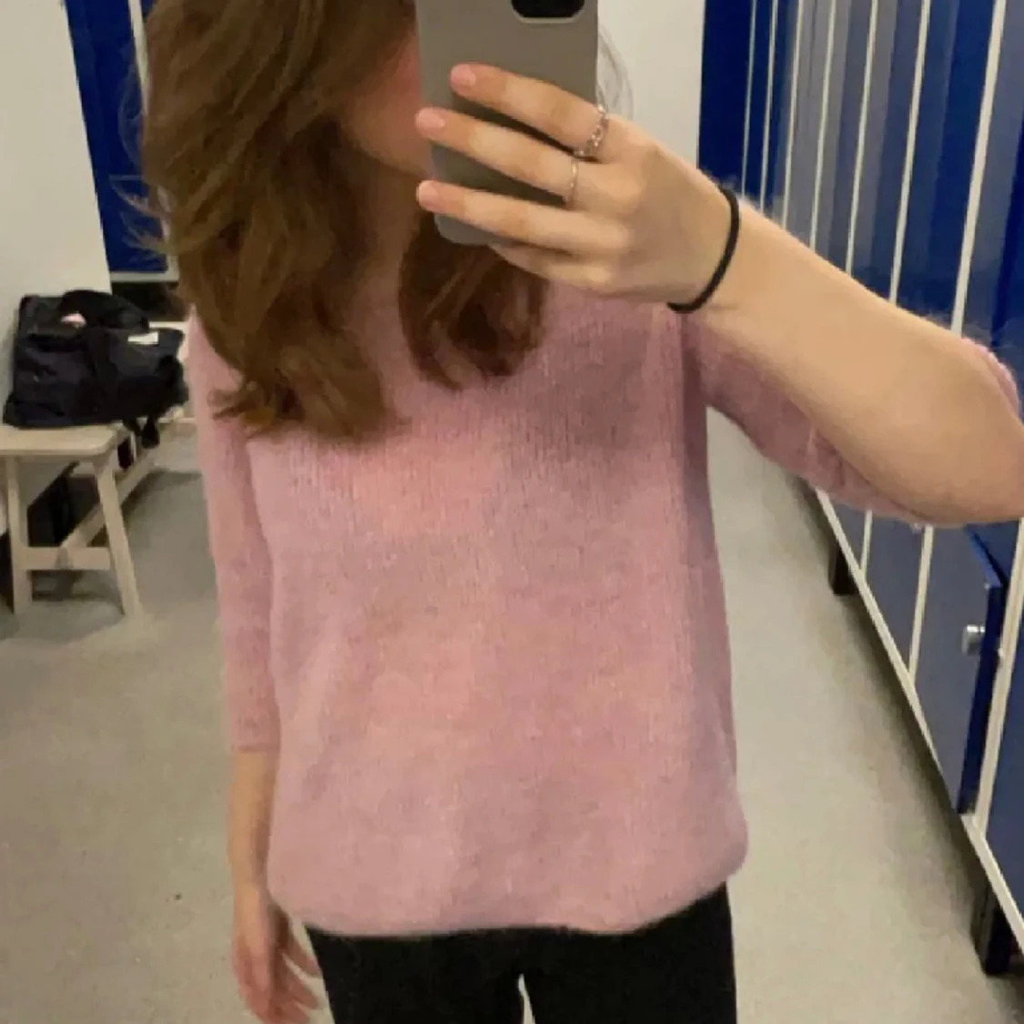 Stickad tshirt  - 90