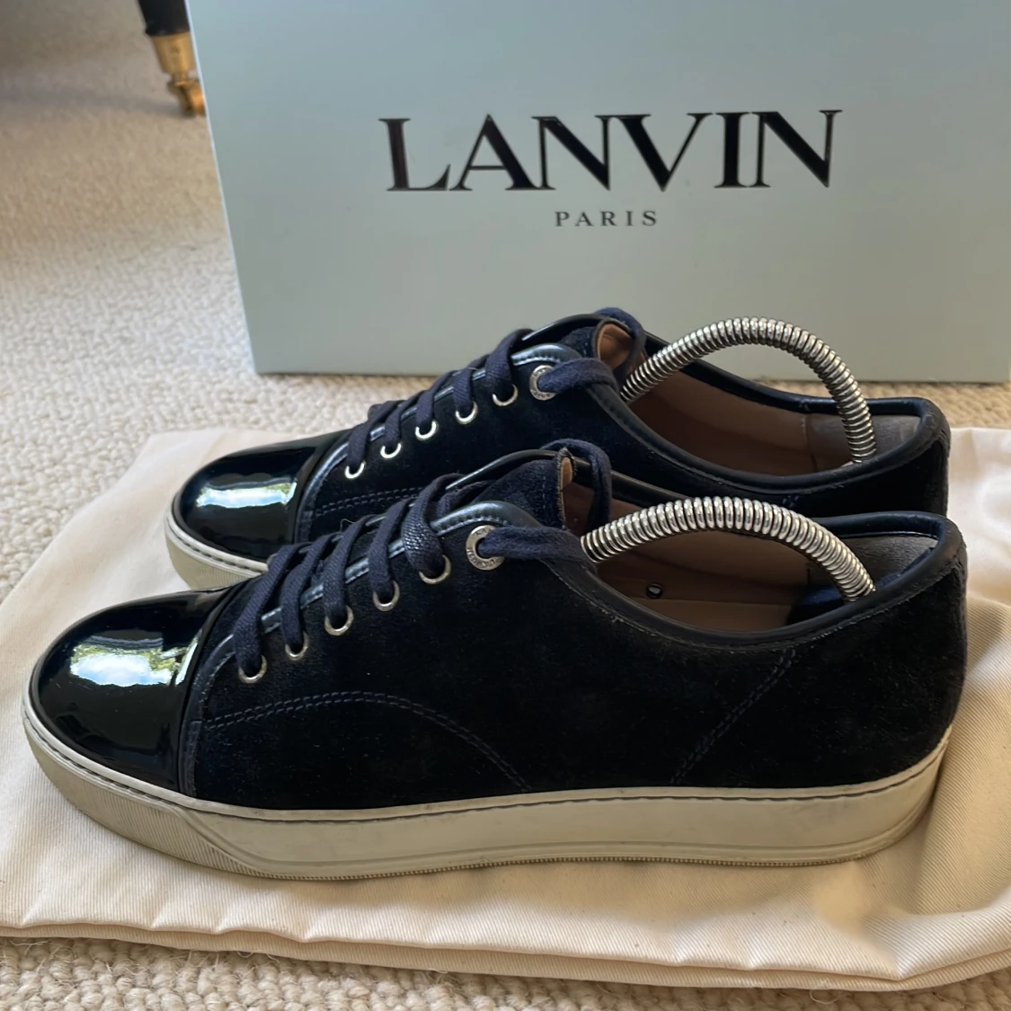 Svarta sneakers från Lanvin