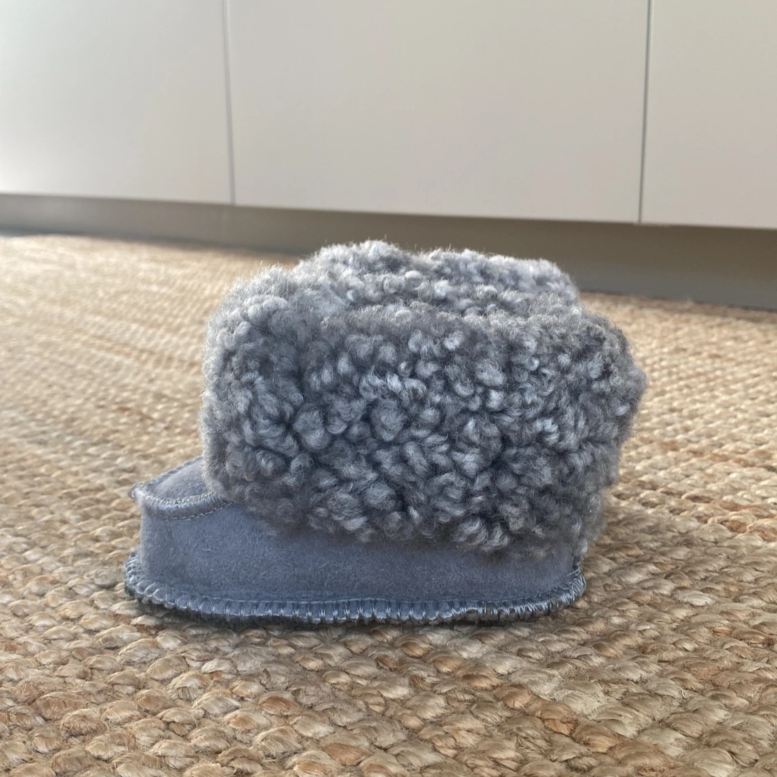 Fårskinnstofflor - 90