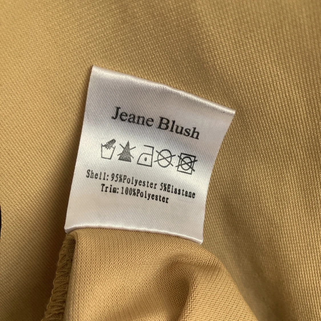 Senapsgul slip klänning, L 44/46, mini, y2k, minimalistisk, underklänning, mustard, v-ringad - 93