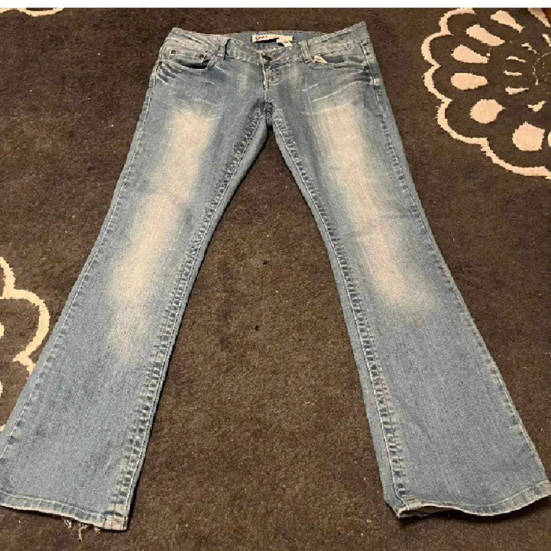 Lågmidjade jeans