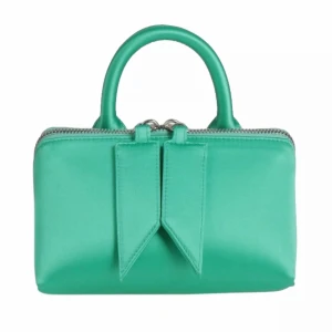 Attico - The Attico Friday mini bag Comes with a crossbody strap Silk with leather lining Used condition 