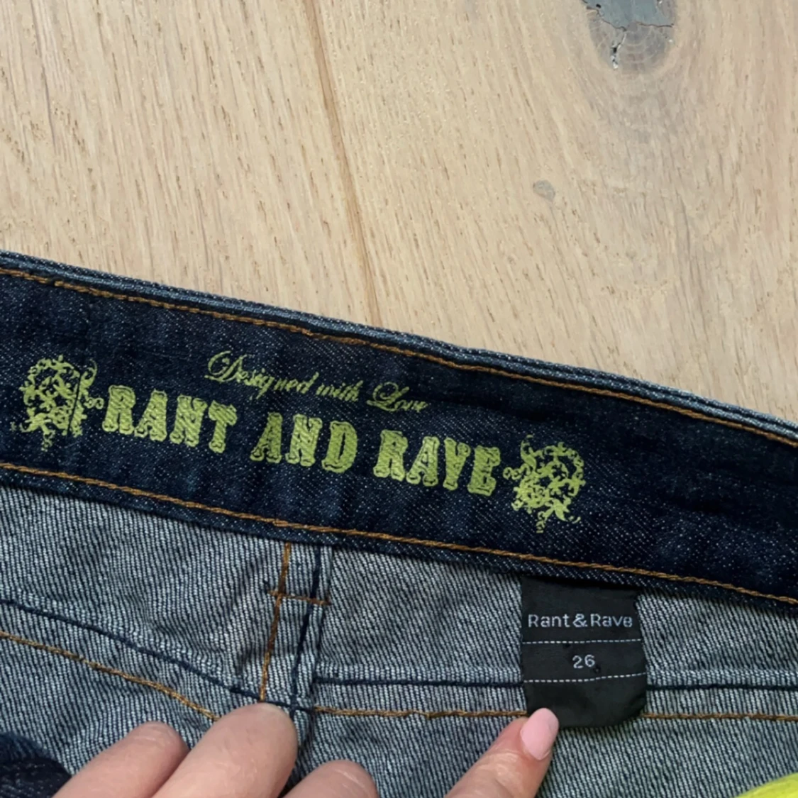 Snygg jeans kjol - 91