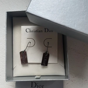 Dior örhängen - Hängande örhängen från dior. Garanti kort och smyckeslåda kommer med. Skriv om du undrar nått!