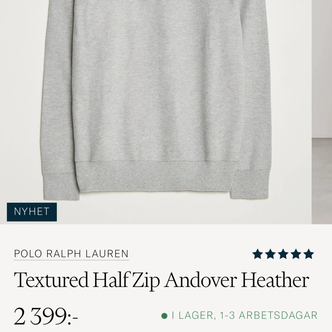 Polo ralph lauren half zip - 91