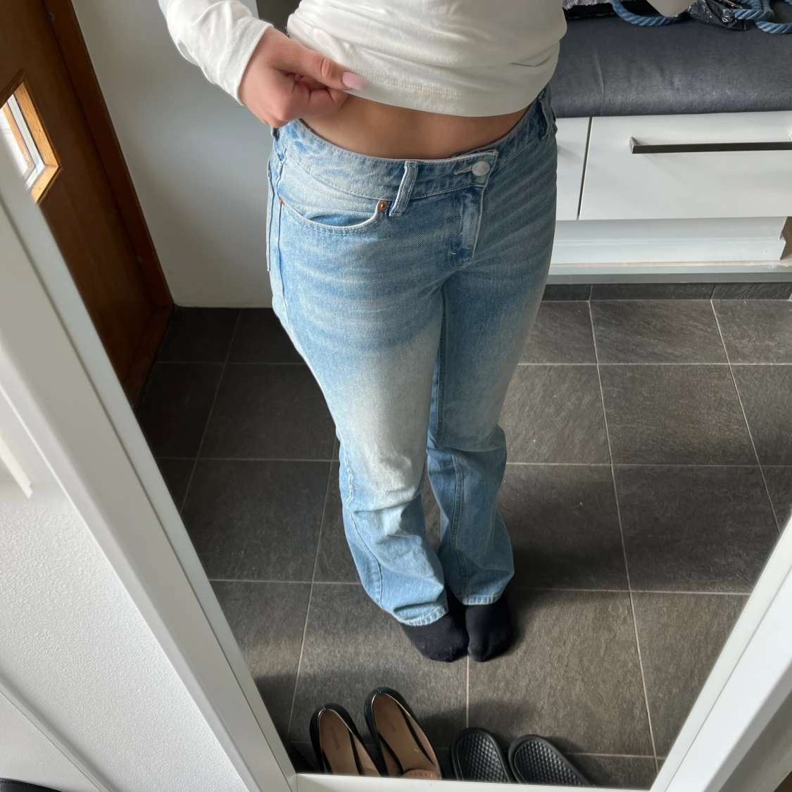 Lågmidjade jeans 