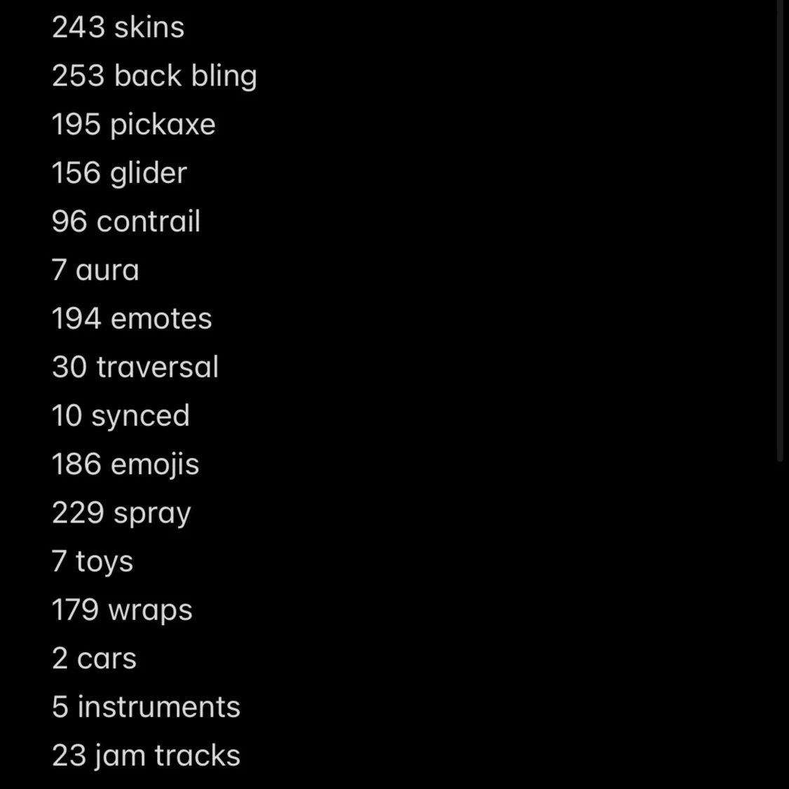 Fortnite Konto. Accountlevel just nu 3154 - 93