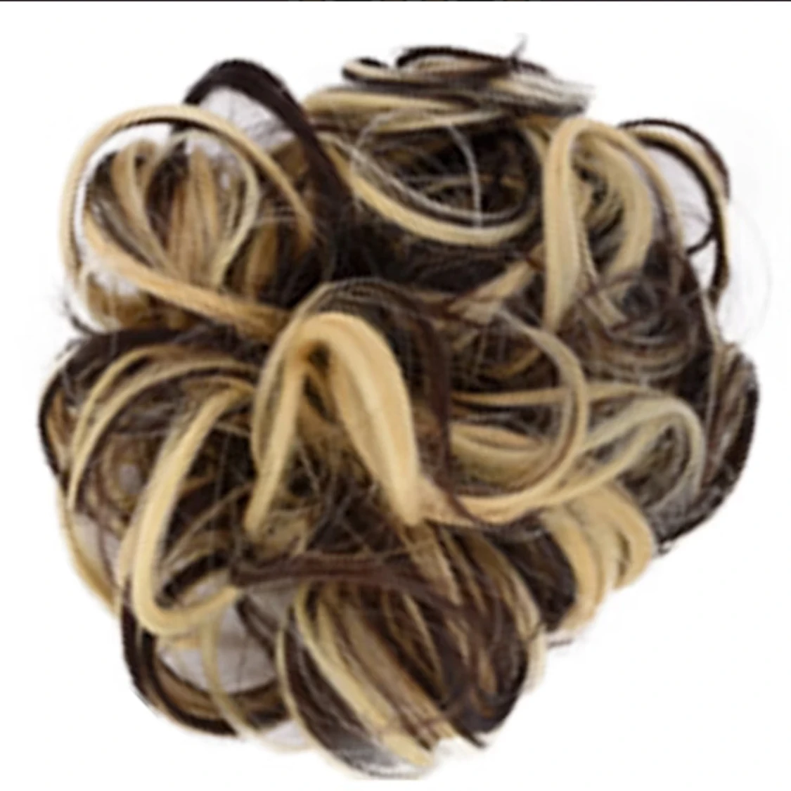 Scrunchie Hårbit Lockigt Vågig