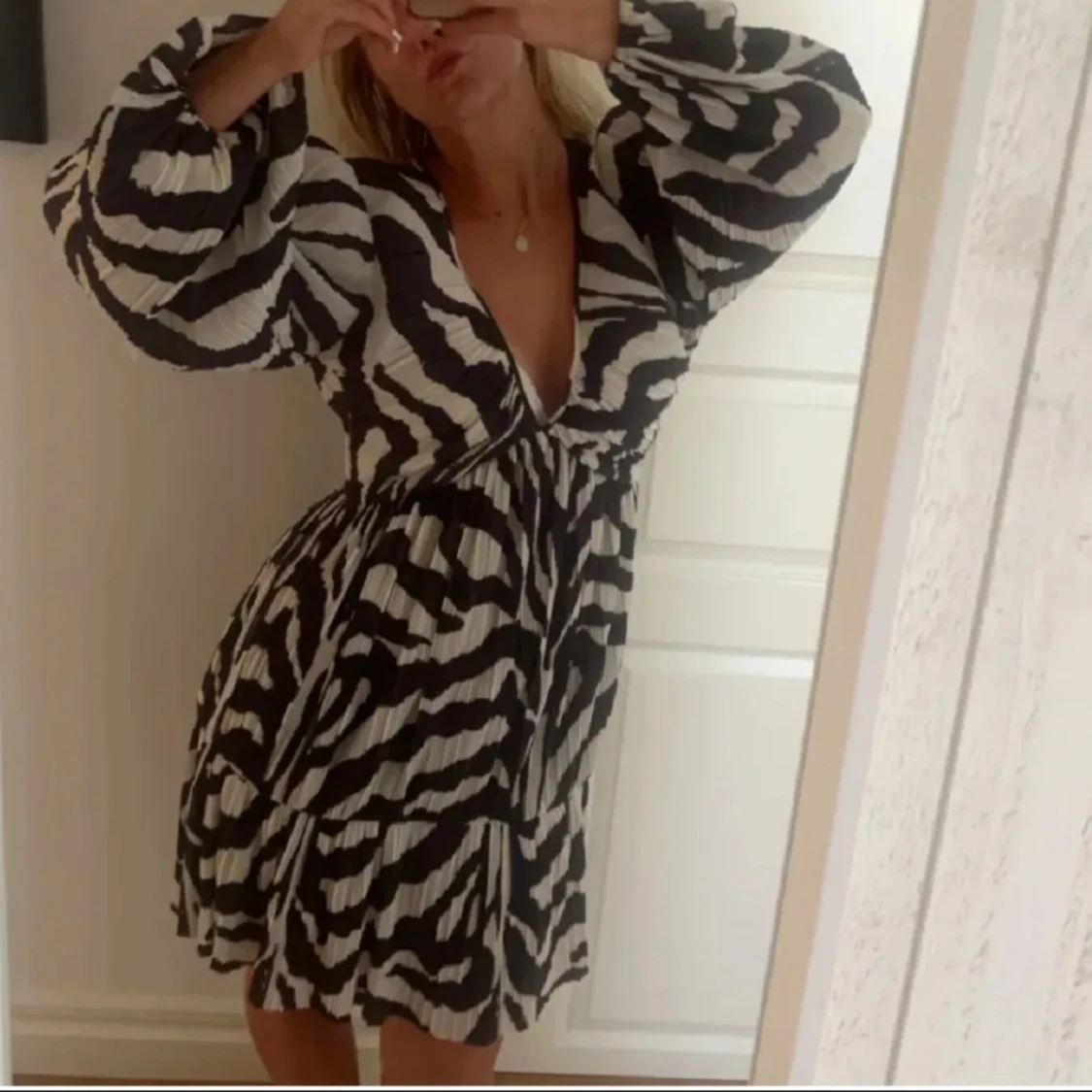 Zebra klänning - 90