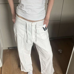 Linnebyxor  - Luftiga linne byxor🥰