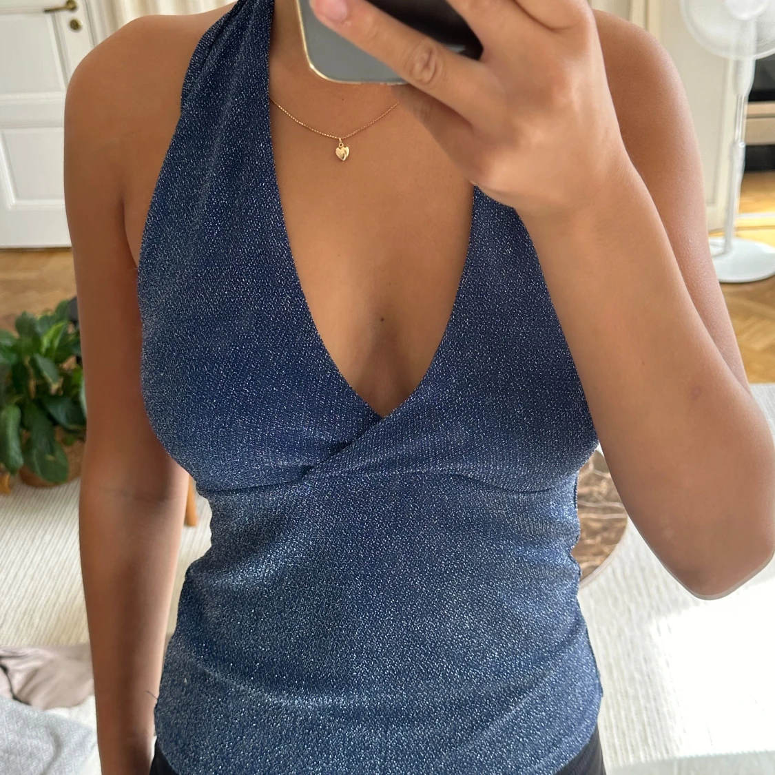 Glittrig topp