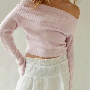 rosa stickad tröja - såld💗