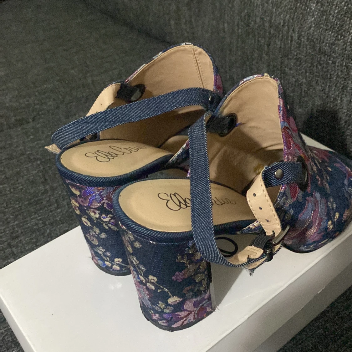 Klackskor dam, knappt använda  - 90