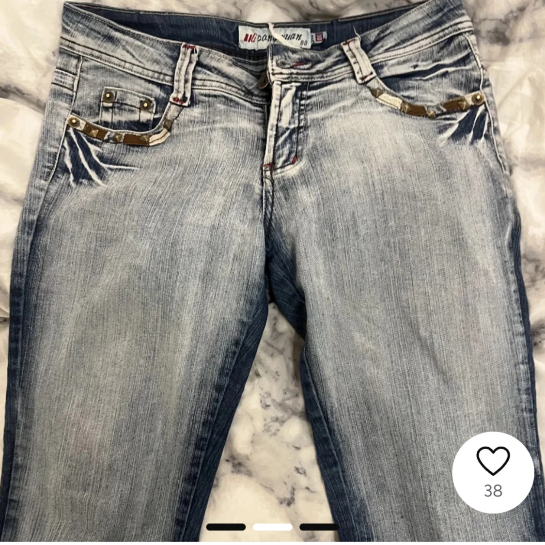 Low waist bootcut jeans - 91