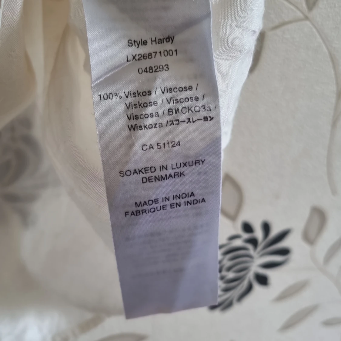 Soaked in Luxury, vit blus, Strl: XS/34,  - 92