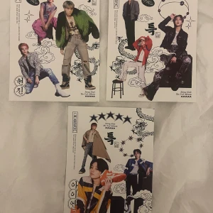 Straykids - Säljer dessa skz 5star posters för 30kr var! Dom ör använda som du kan se på bild nummer 2, hoppas det inte är ett problem🫶🏻