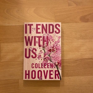 It ends with us - Säljer denna bok då jag redan har den. Perfekt skick, säg till om du har frågor ❤️