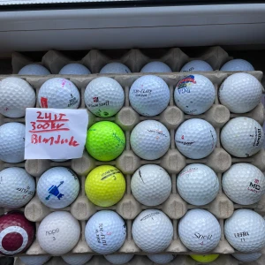 166st blandade golfbollar  - I okej skick 